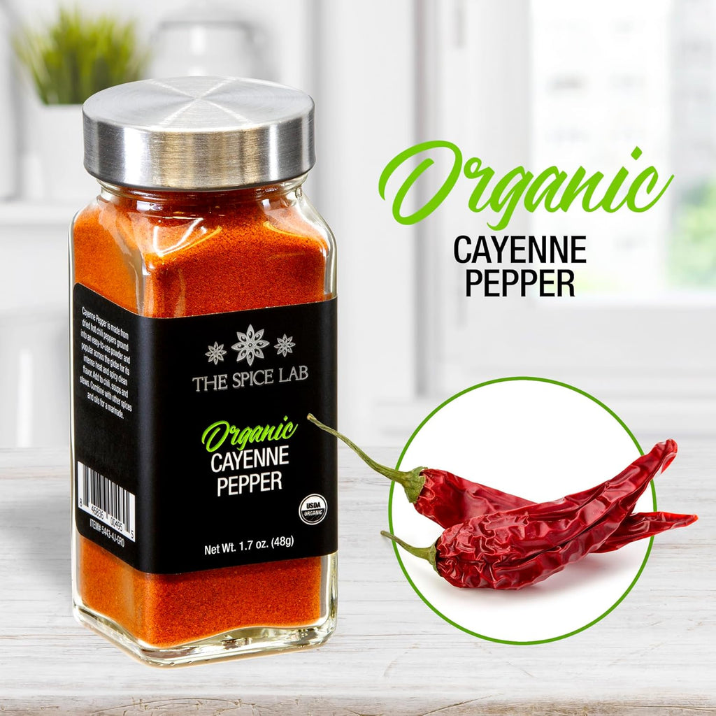 Organic Cayenne Pepper Powder for Cooking, 1.7 oz Z7080