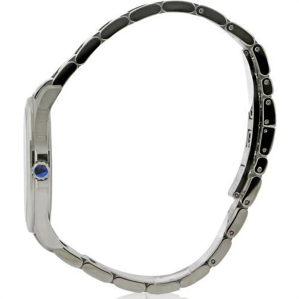 Men's Stainless Steel Watch with Black Dial R486