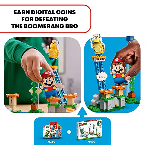 Super Mario Big Spike's Cloudtop Challenge Expansion Set with 3 Figures X8944
