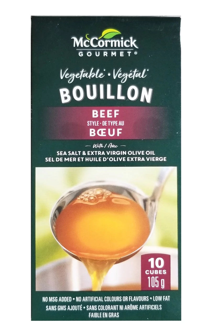 Beef Flavor Bouillon Cubes, 10 Count, 105g N839081