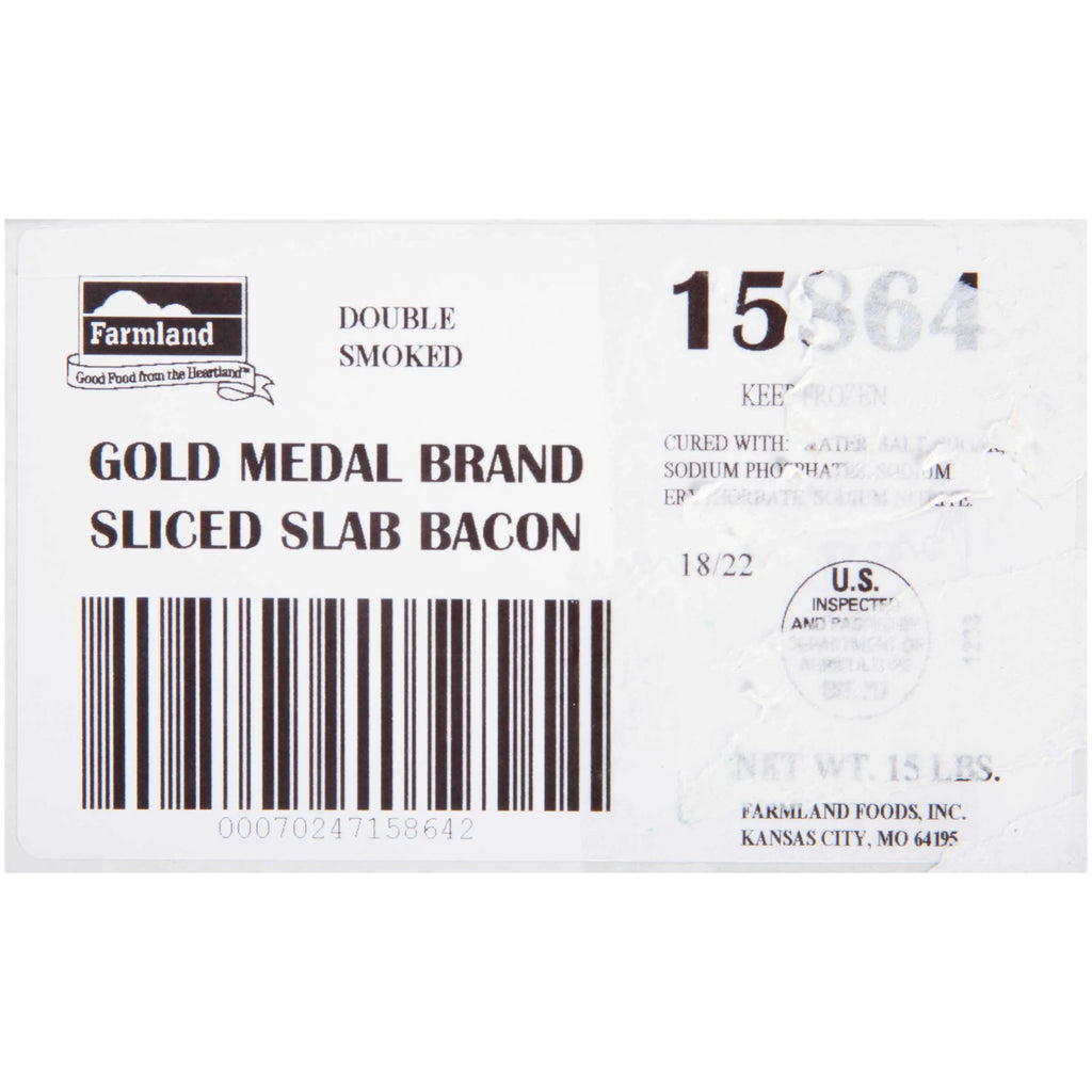 Double Smoked Bacon, 18/22 Slices K63484