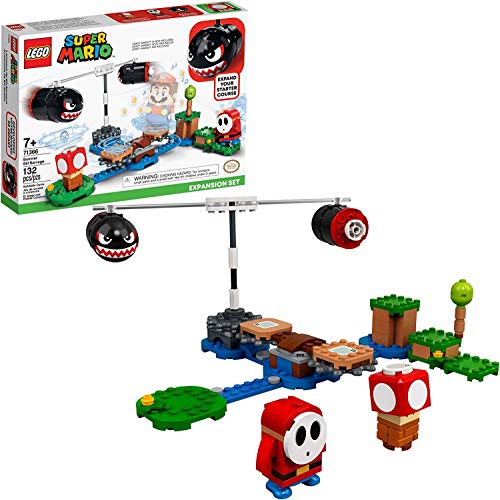 Super Mario Boomer Bill Barrage Expansion Set Building Kit (132 Pieces) F194