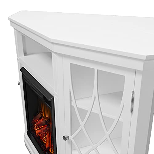 Corner Electric Fireplace TV Stand for TVs up to 55 inches E49519