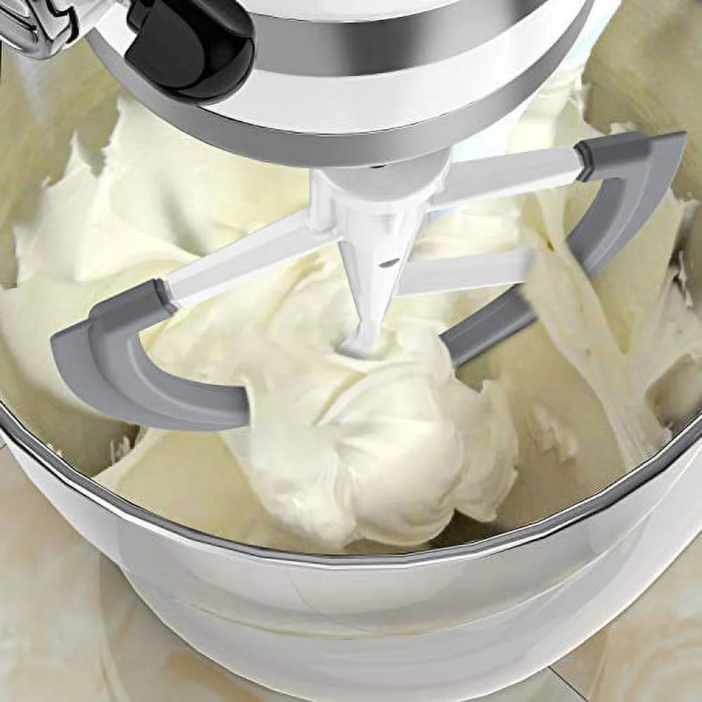 Flex Edge Beater for 6 Quart Bowl-Lift Stand Mixer, Silicone Edge Attachment C6844