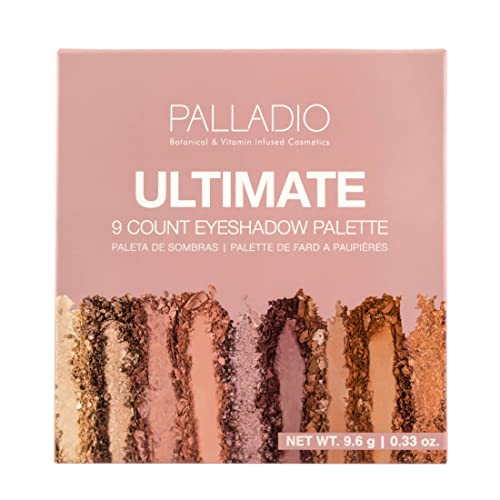 Eyeshadow Palette, Talc-Free, Matte & Shimmer Finishes U3003