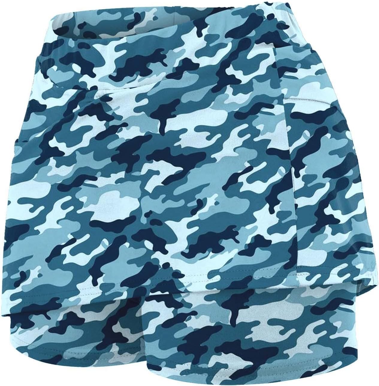 Women's Plus Size High Rise Yoga Skorts G2307