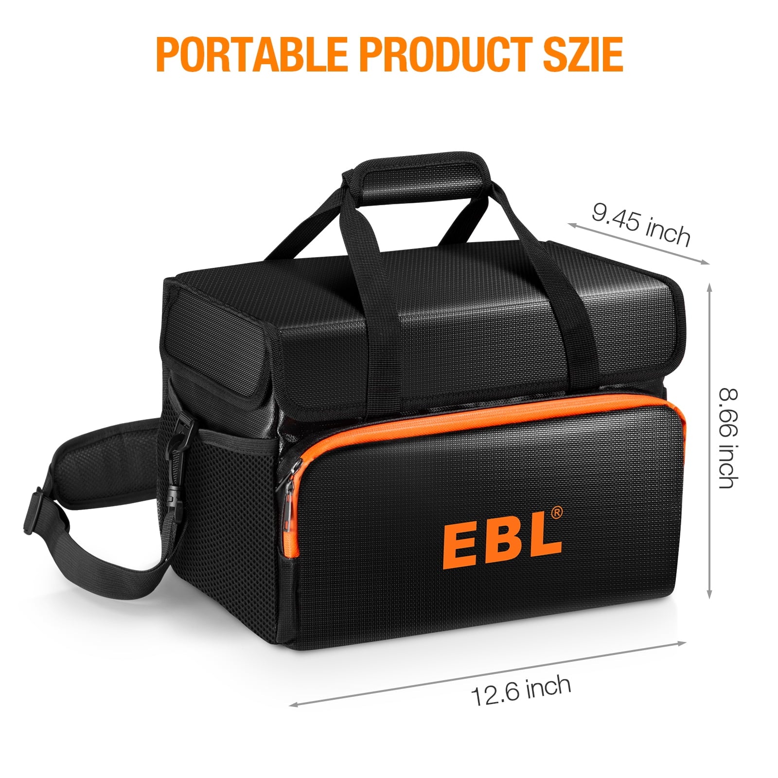 500W Portable Power Station Solar Generator with Storage Bag A66427