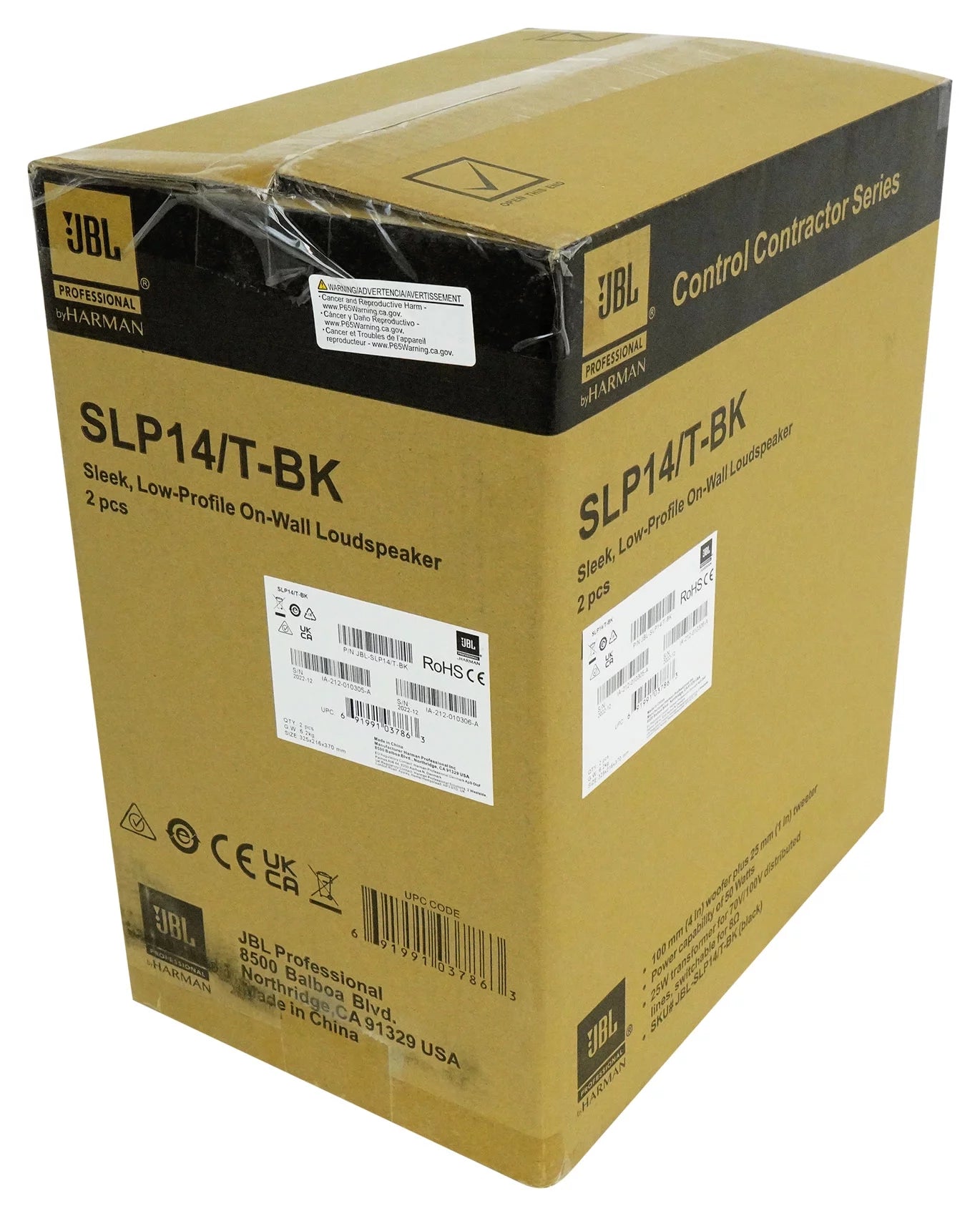 On Wall Mount 4" 70v Commercial Speakers with Amp X502706