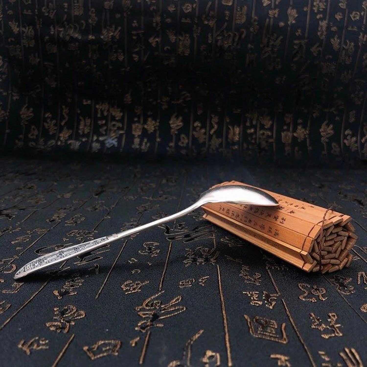 Sterling Silver Spoon for Soup, Rice, and Coffee N242562