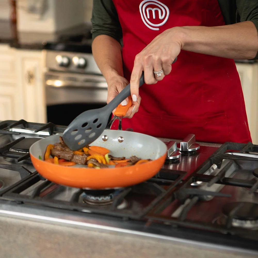 15 Piece Cookware Set Orange T5697