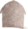 Willow Tree Shelter for The Holy Family, pierced-metal nativity backdrop