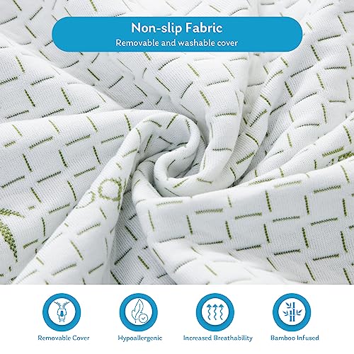 6 inch Full Mattress with Bamboo Cover, Medium Firm H249