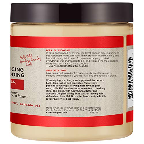 Curl Defining Styling Pudding with Agave and Avocado Oil, 8 oz W1676