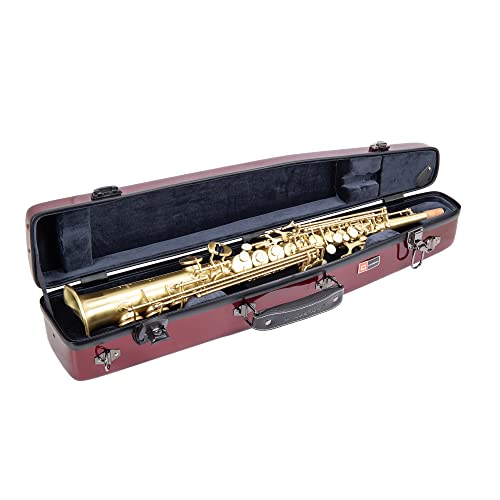 Fiberglass Alto Saxophone Case with Accessory Pocket and TSA Lock N710