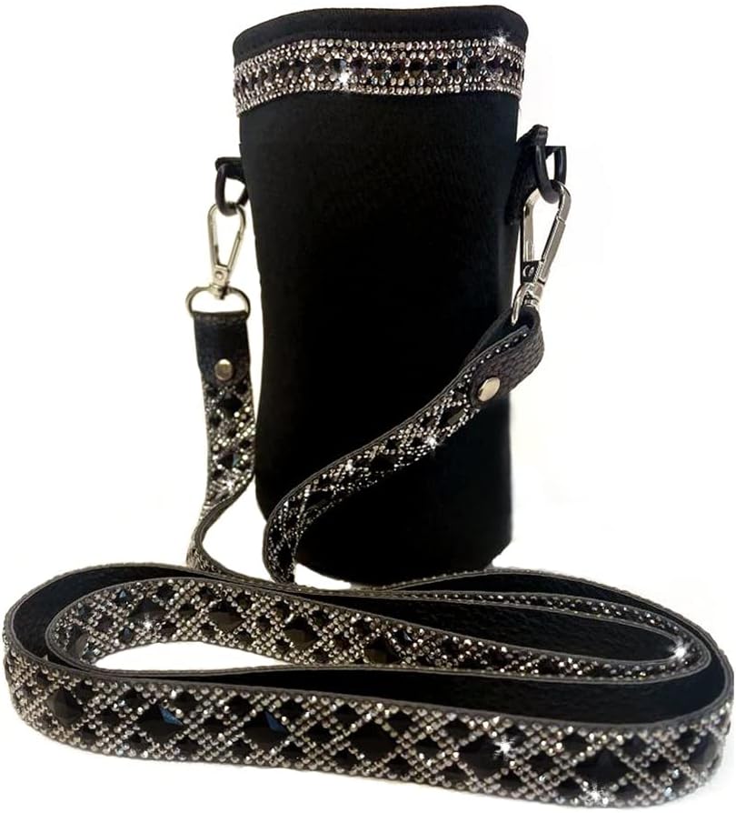Jacqueline Kent - Royal Ice Tumbler Tote - Black Diamond
