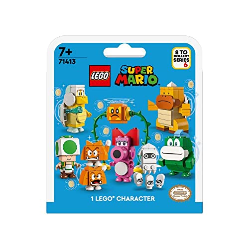 Super Mario Characters Pack - Series 6, Mystery Toy Figures for Children V319757