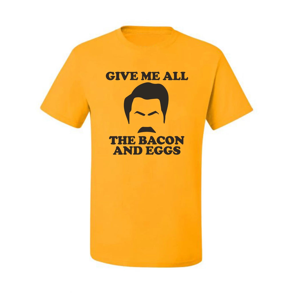 Men's Graphic T-Shirt, Gold, 4XL K84533