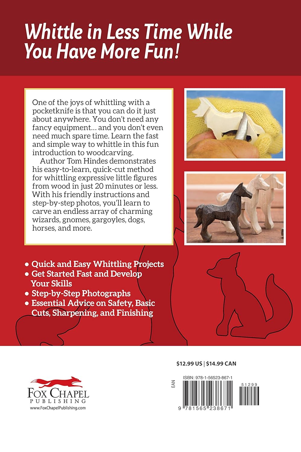 Whittling Projects: Step-by-Step Carving Guide with Photos F91275