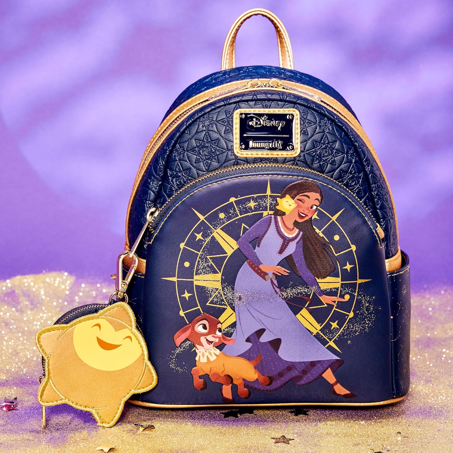 Disney Wish Velvet Mini-Backpack D740