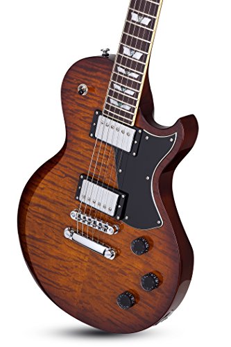 6-String Electric Guitar Trans Black Satin J244106