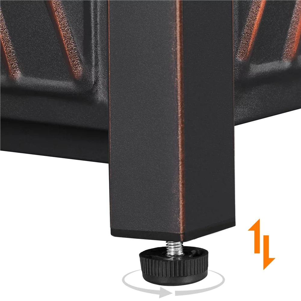 28" Propane Fire Pit Table, Copper D9843