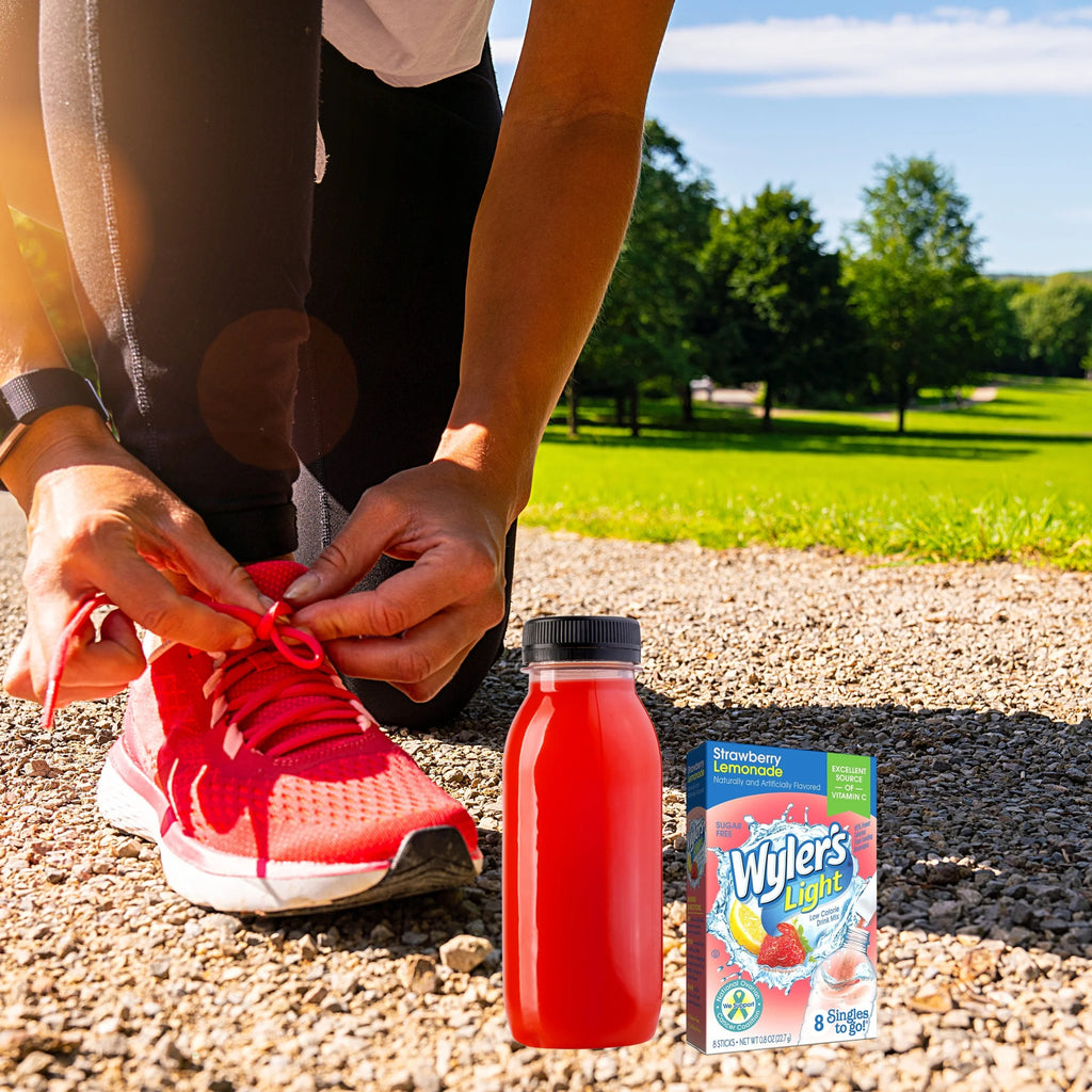 Strawberry Lemonade Sugar-Free Drink Mix Powder Packets Y8110