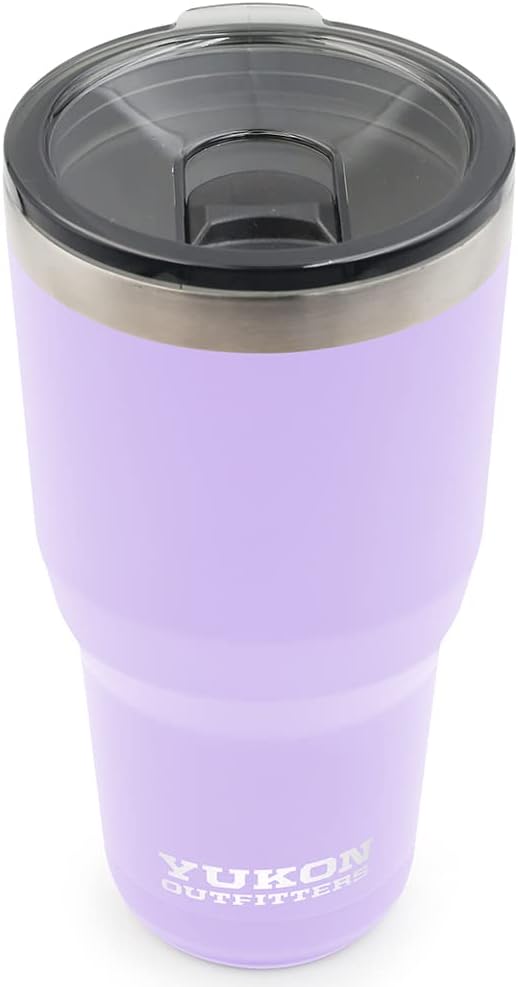 Stainless Steel Insulated Tumbler with Slider Lid, 30 oz, Lavender N8899