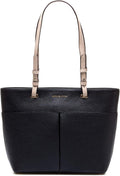 Michael Michael Kors Bedford Medium Top Zip Pocket Tote Black One Size