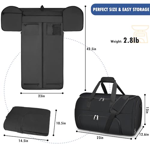 Garment Duffle Bag for Travel with Shoe Compartment V339347