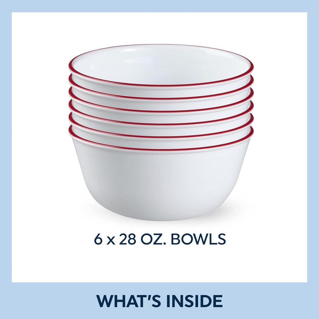 78-Piece Dinnerware Set for 12, Triple Layer Glass, Chip Resistant, Lightweight Plates and Bowls O18330