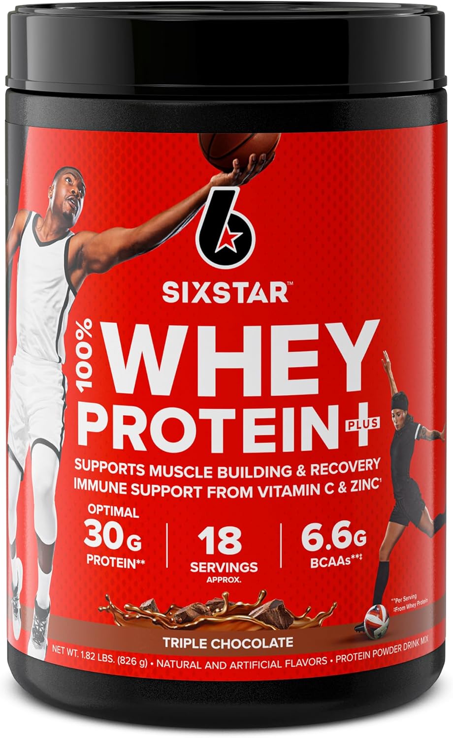 Whey Protein Plus Triple Chocolate 1.8lbs & Vanilla Cream 1.8lbs F8655