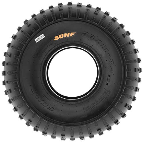 22x11-8 ATV Golf Cart Lawn Mower Knobby Tires, 6 PR, Tubeless Q3263