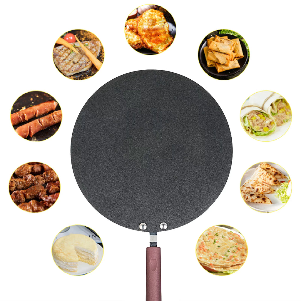 Pancake Pan Crepe Maker with Spreader & Spatula T707