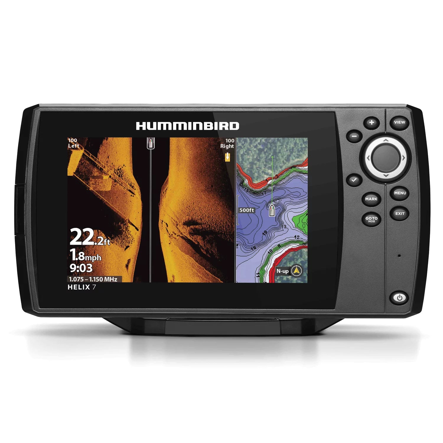 7-inch CHIRP Side Imaging Fishfinder with GPS W97626
