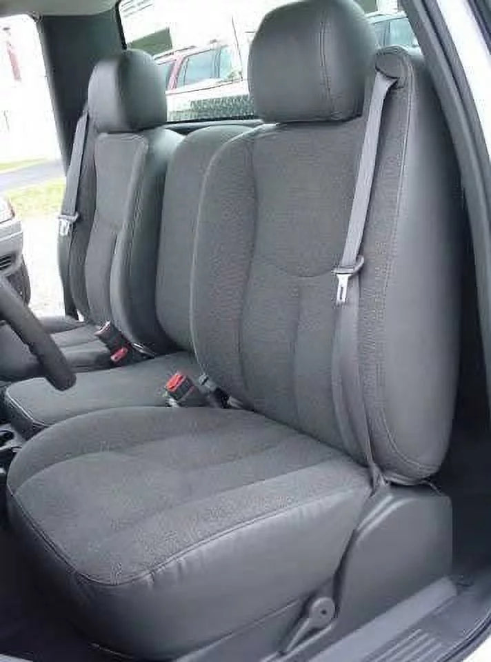 C1100 2003-2007 Chevy Silverado and GMC Sierra Work Truck Front 40/20/40 Split Seat With Manual Controls and Without Console in Camo Endura