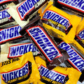 Snickers Candy Bars - Snickers Original, Snickers Almond, and Snickers Peanut Butter Bars Fun-Size - 2 Pound Snickers Variety Pack