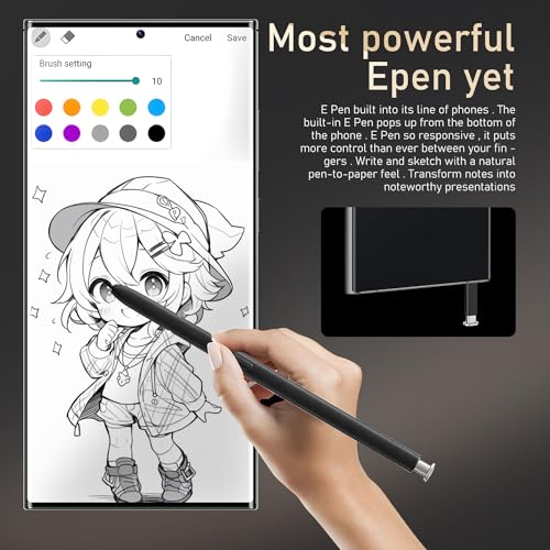 Unlocked 5G Smartphone, 6.8" 6800mAh Dual SIM, White N30702