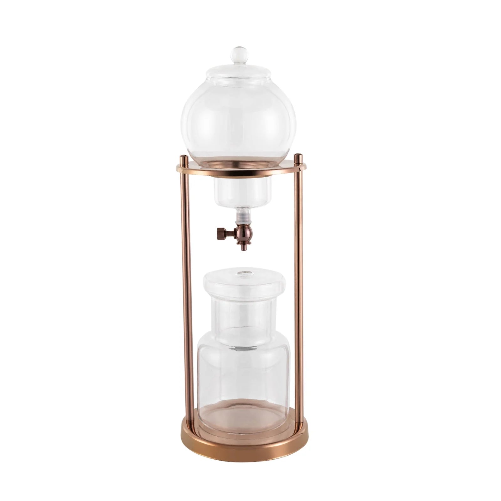 Cold Brew Coffee Maker Iced Dripper Pot 600ml Gold W1233