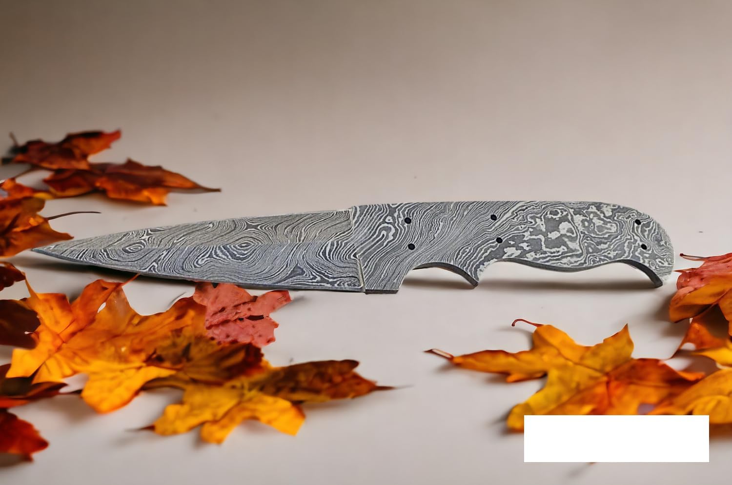 Damascus steel Full Tang Blank Blade Knife Blank for Knife Making P547757
