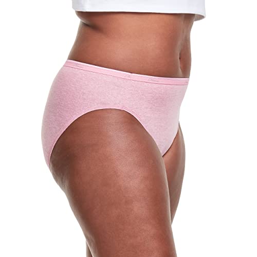 Women's Hi-Cut Cotton Panties, 6-Pack E485