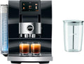 Jura Z10 Fully Automatic Coffee Machine Diamond Black with Glass Milk Container, 16.9 Oz