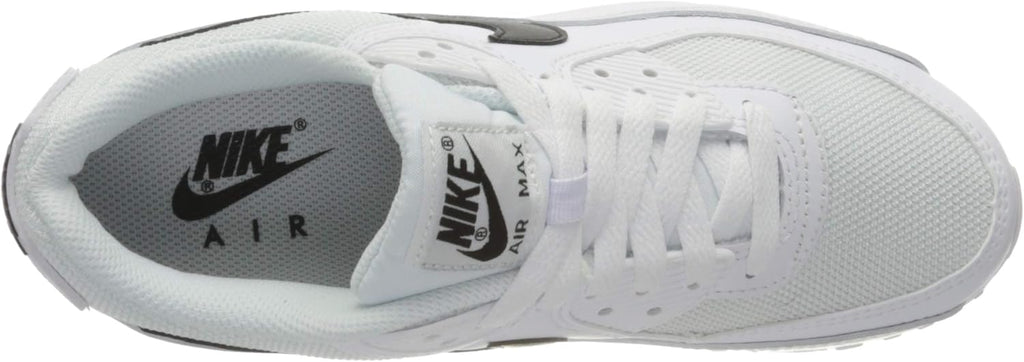 Women's White and Black Running Shoes Y3789