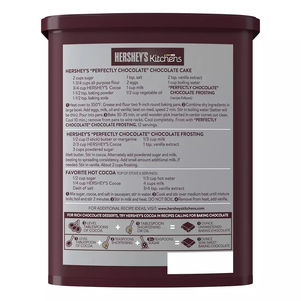 Natural Unsweetened Cocoa 23 oz B640