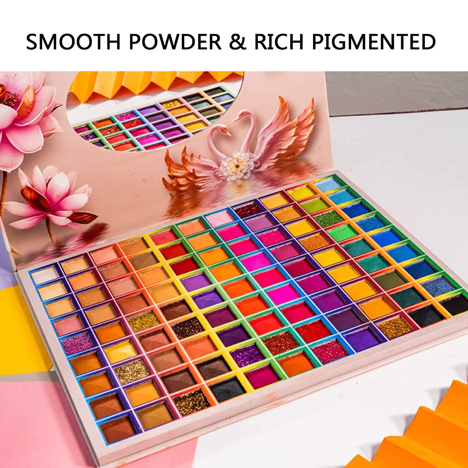 Matte Glitter Eyeshadow Palette, Waterproof, 99 Colors M463