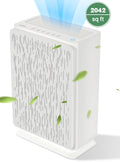 VAVSEA Air Purifier, H13 True HEPA Air Purifier Filter for Pets Hair, Pollen, Allergies, Dust, Smoke, Large Air Purifiers for Home Large Room Bedroom Up to 2042 Sq.Ft with Sleep Mode