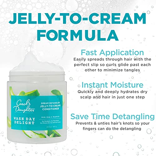 Detangling Jelly-To-Cream Conditioner with Glycerin and Aloe, 20 Oz A290226