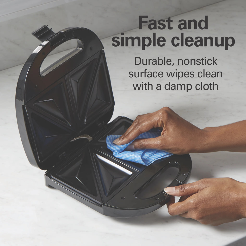 Nonstick Sandwich Maker, Compact and Easy to Store K81268