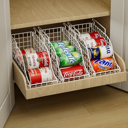 Stackable Can Dispenser Bin 3-Pack with Handles A5720