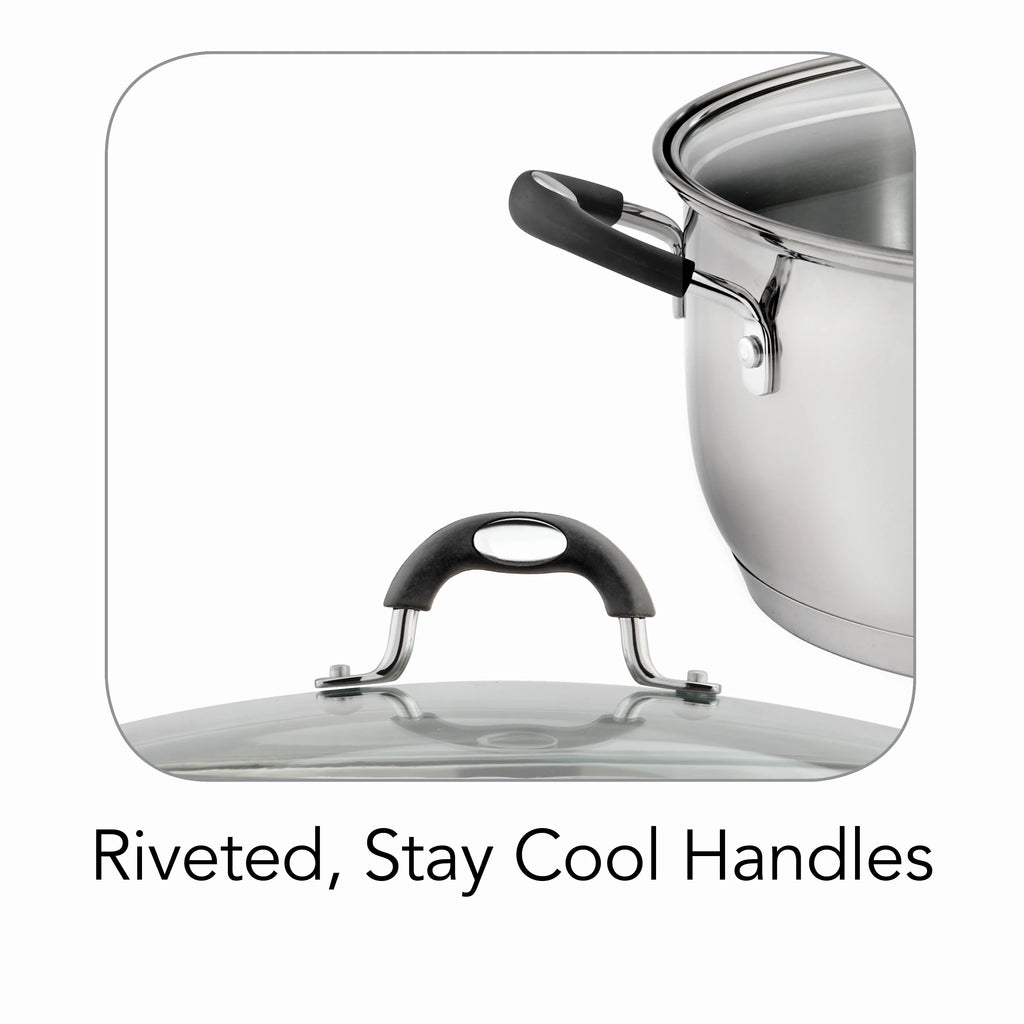 9 Quart Stainless Steel Dutch Oven X468278