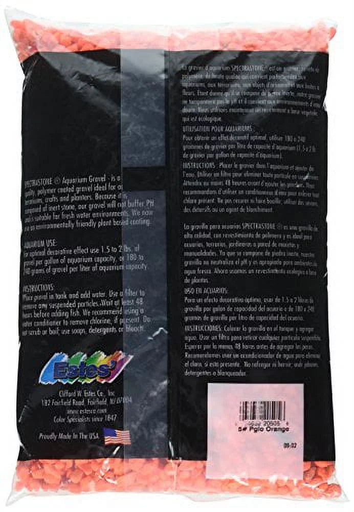 Orange Permaglo Gravel 5 lbs x 5 count U3199